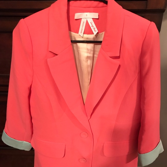 NWTO Bread n Butter Lounge Pink Blazer - Picture 1 of 4